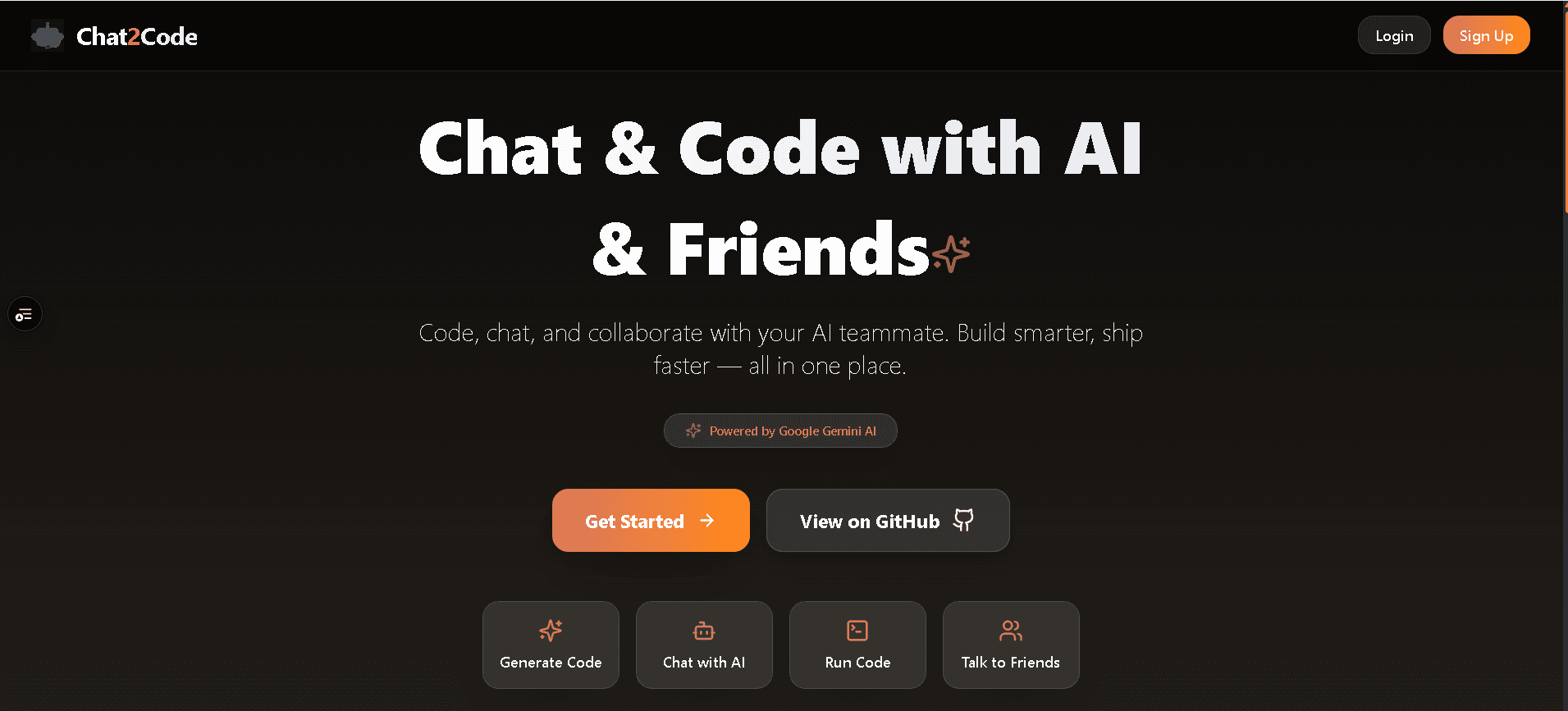 Chat2Code